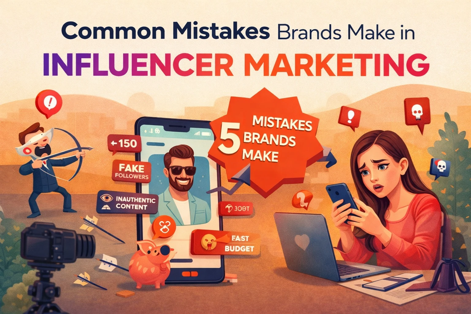 Common Mistakes Brands Make in Influencer Marketing