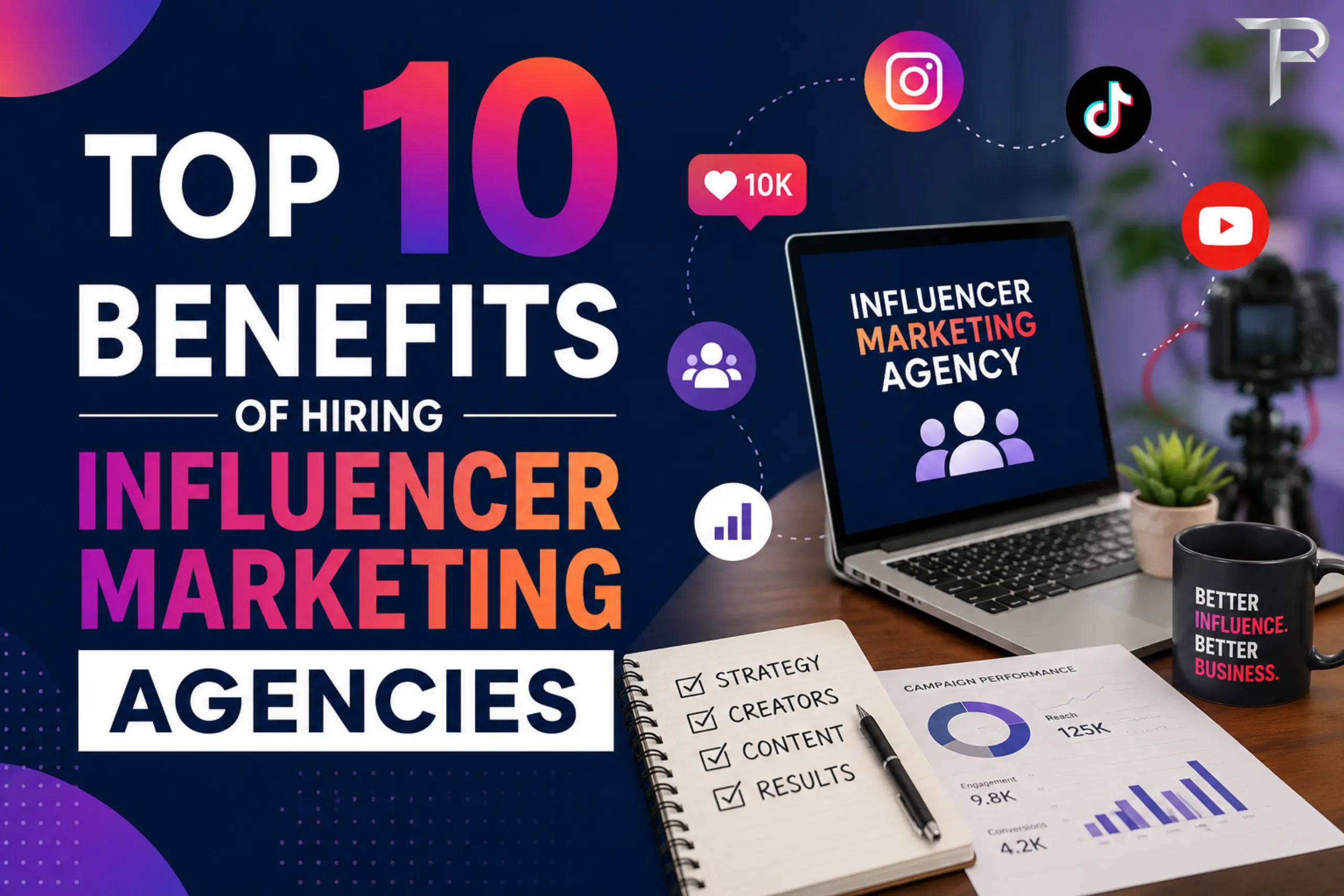 Top 10 Benefits of Hiring Influencer Marketing Agencies