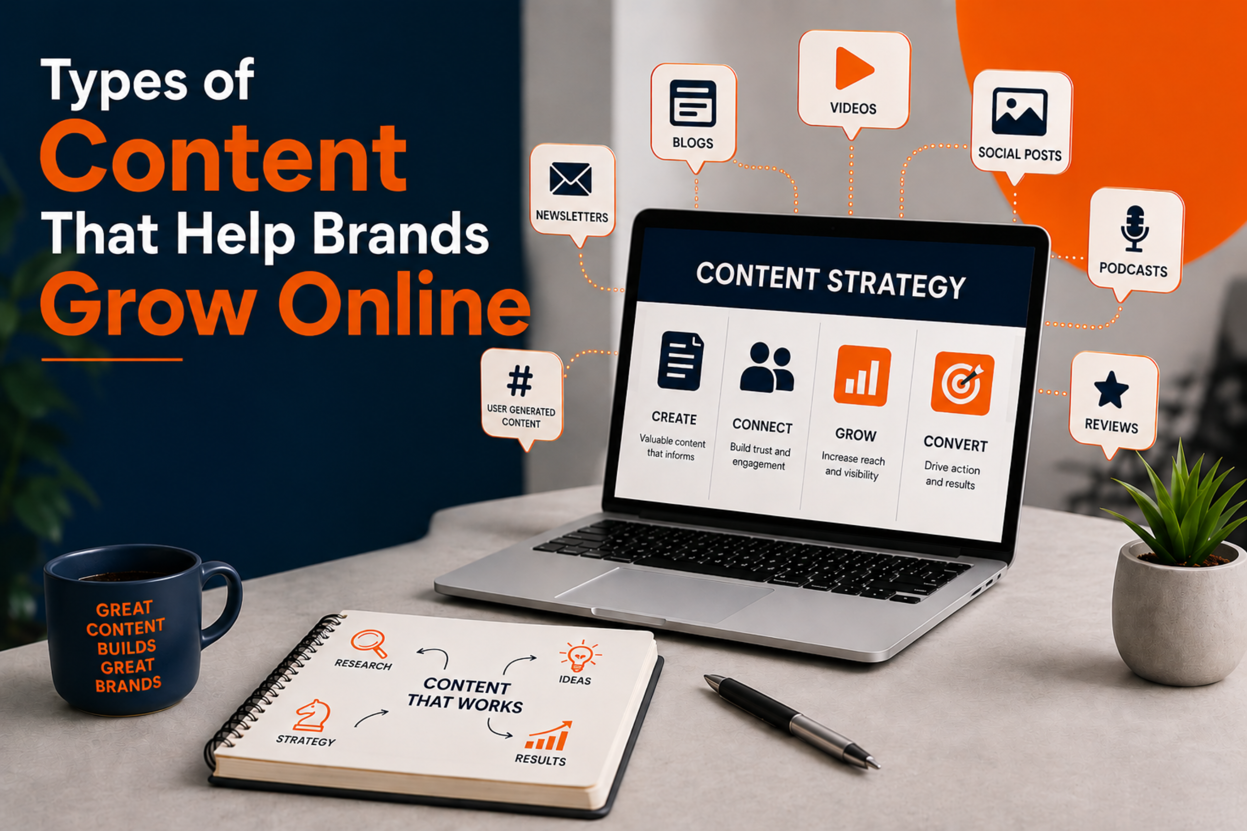 Types of Content That Help Brands Grow Online